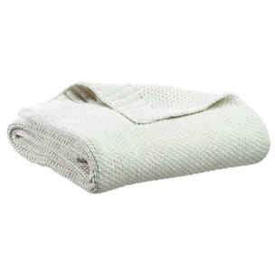 Plaid melia neige