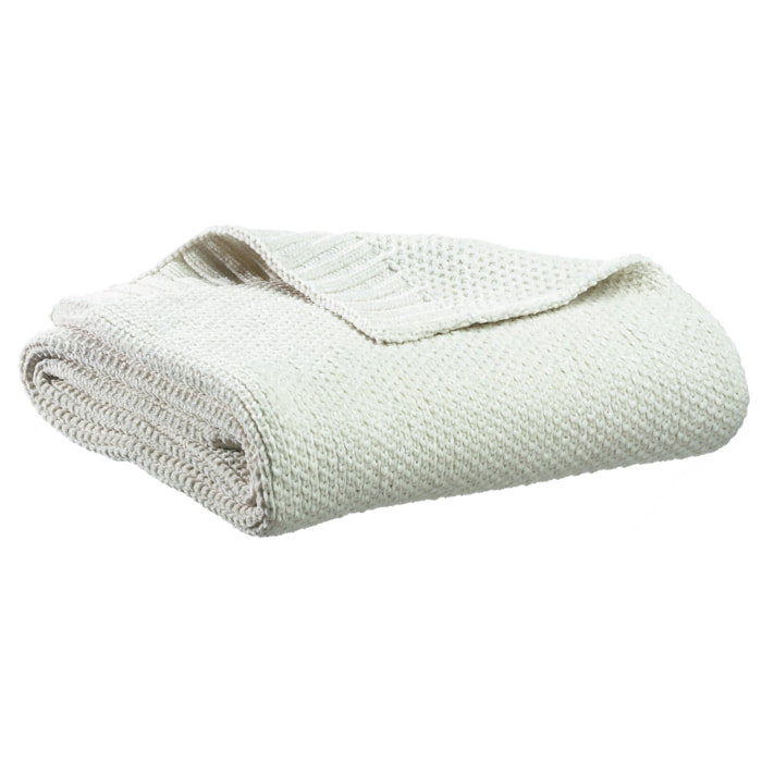 Plaid melia neige