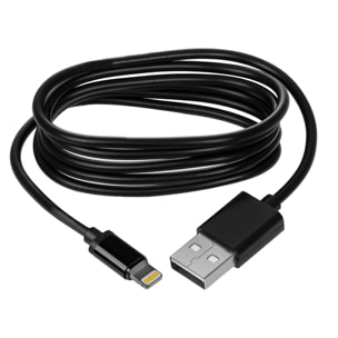 DAM Caricatore iPhone 5 3 in 1 10x3x16 cm. Colore nero