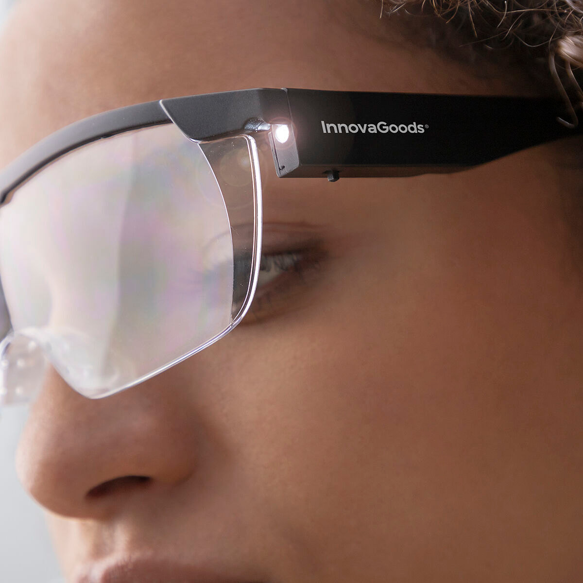 Gafas de Aumento con LED Glassoint InnovaGoods