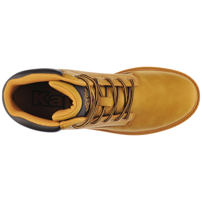 Stivaletti Kappa Uomo Donna LOGO FILLMORE MD Giallo