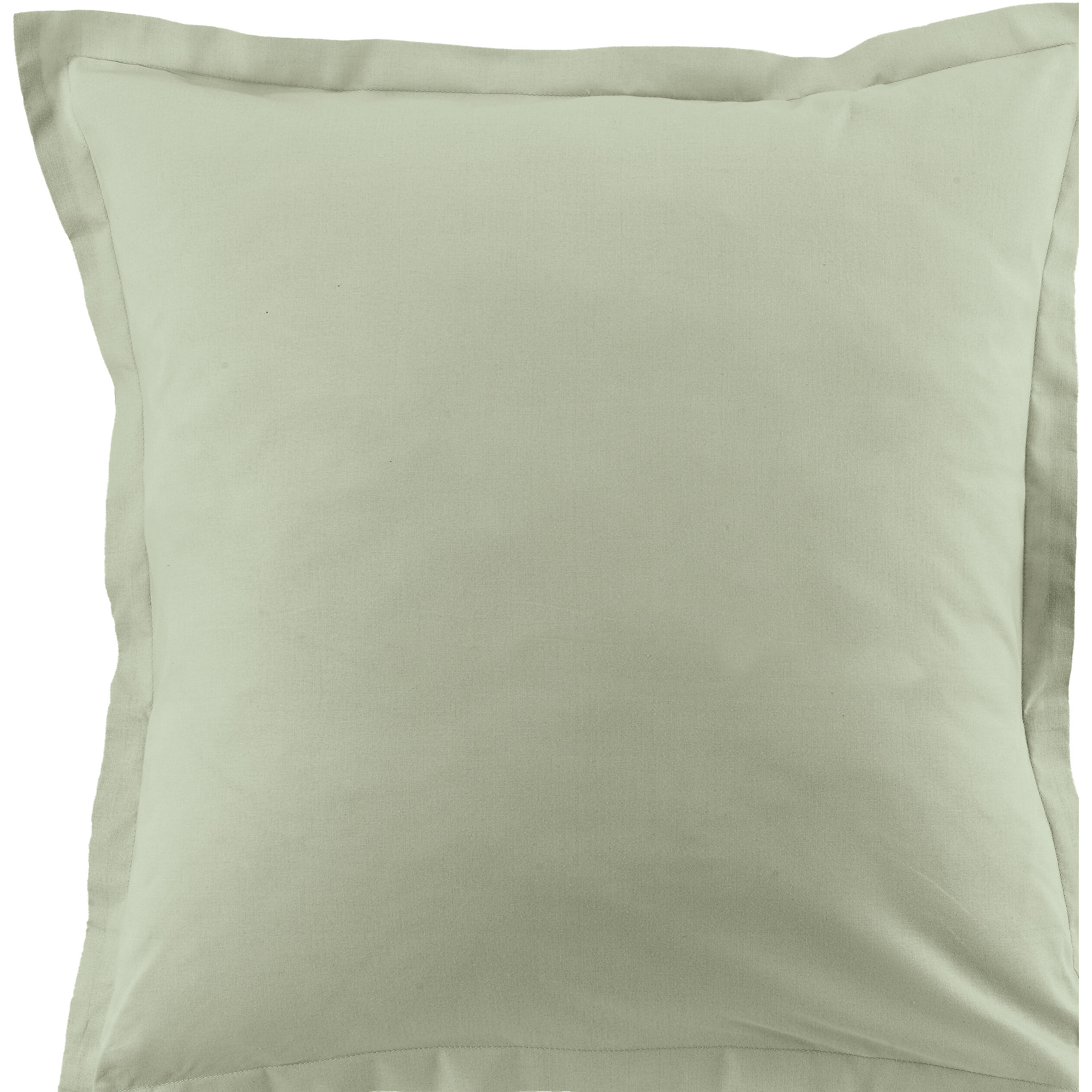 Paire De Taie D'oreiller 100%coton 57fils/2 Verveine