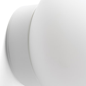 NUBO 150 Lampada da parete/plafoniera bianca