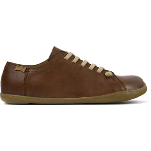 Zapatillas - CAMPER Peu Cami - Marron - Cuero liso