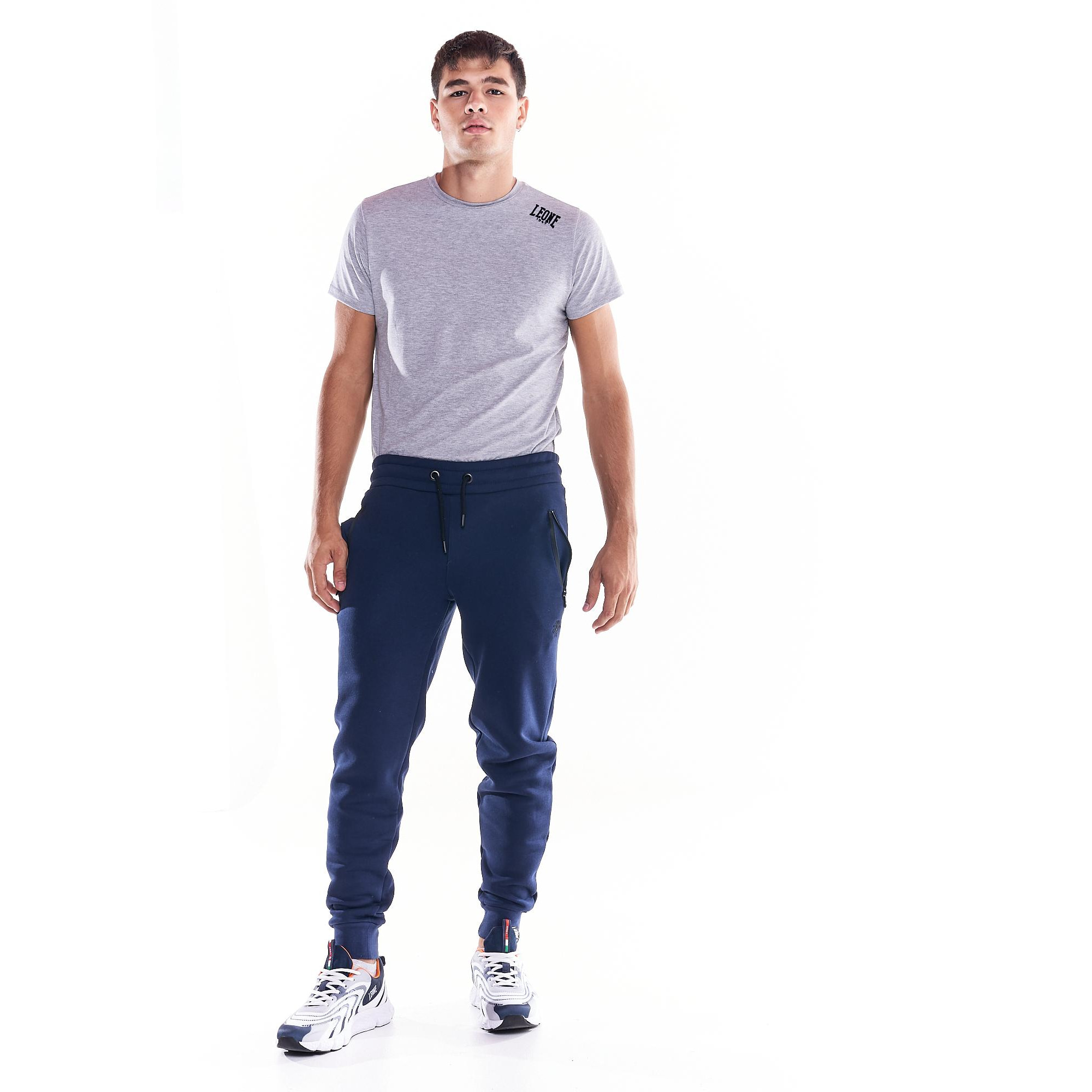 Pantalón polar hombre con elástico Soft Basic icono león