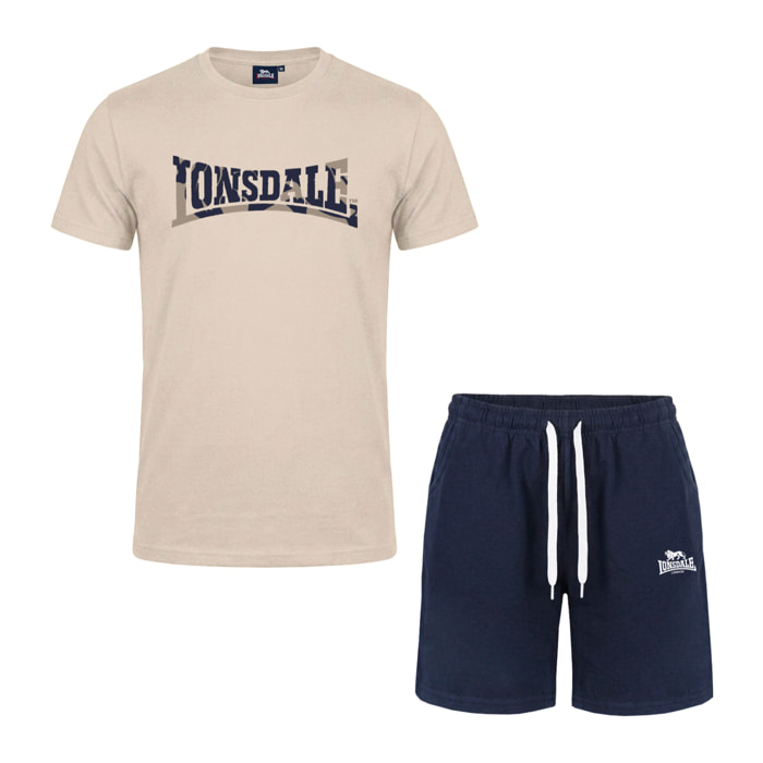 Completo Set Uomo LONSDALE Cotone Corto