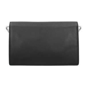 Borsa a tracolla da donna Made in Italy - Modello Valoria - 100% pelle - 24.0 x 15.0 x 7.0 cm