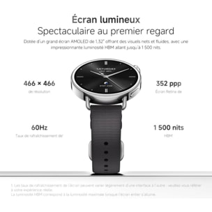 Montre connectée XIAOMI Watch S4 Noir 41mm