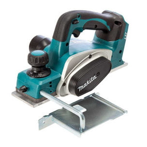 MAKITA 18 V Li-Ion 5 Ah 82 mm Planer - 2 baterías, cargador, maletín - DKP180RTJ