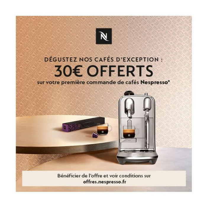 Nespresso SAGE APPLIANCES Creatista Plus Truffe noire
