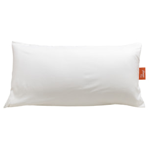 Almohada de Fibra Firmeza Media-Alta, Alta transpirabilidad, Tejido y Fibra de Origen Reciclado, Hipoalergénica, Ideal Dormir de Lado y Cambio de Postura DRUMS · WHAT THE SLEEP