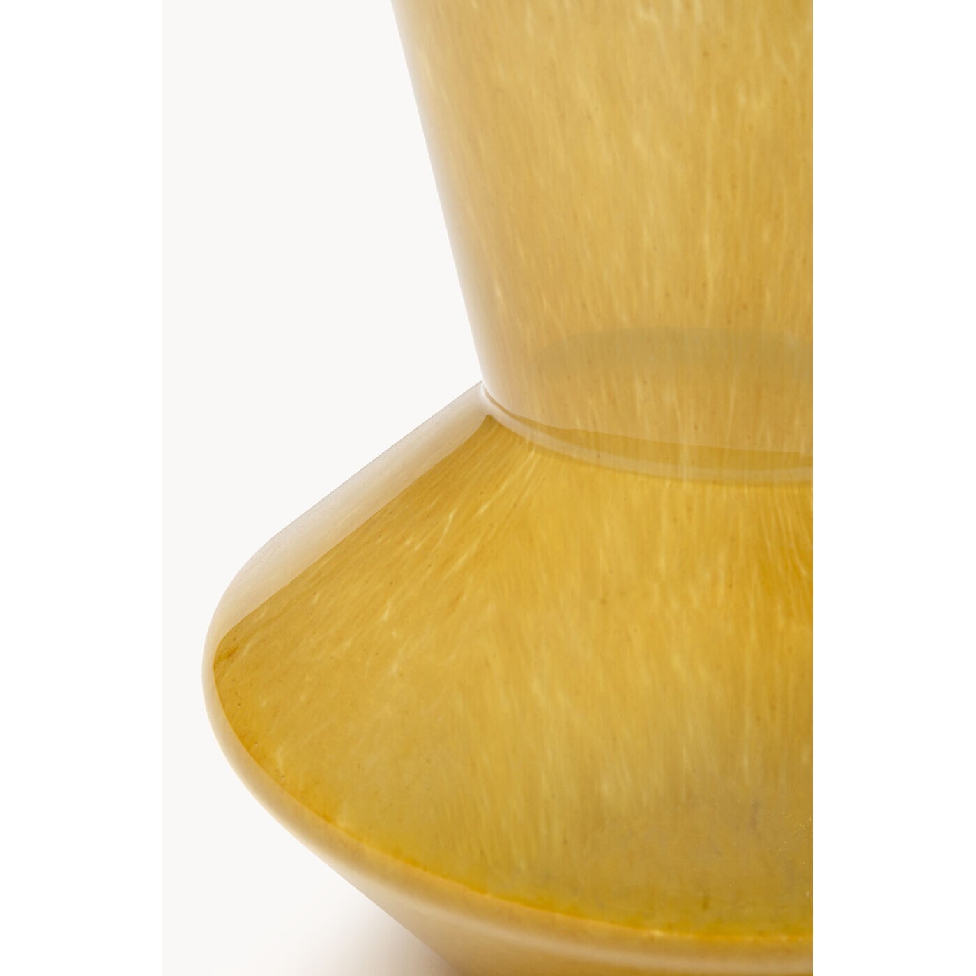 Vase Flashy jaune 20cm Kare Design