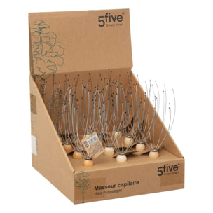 Masseur tête Bambou