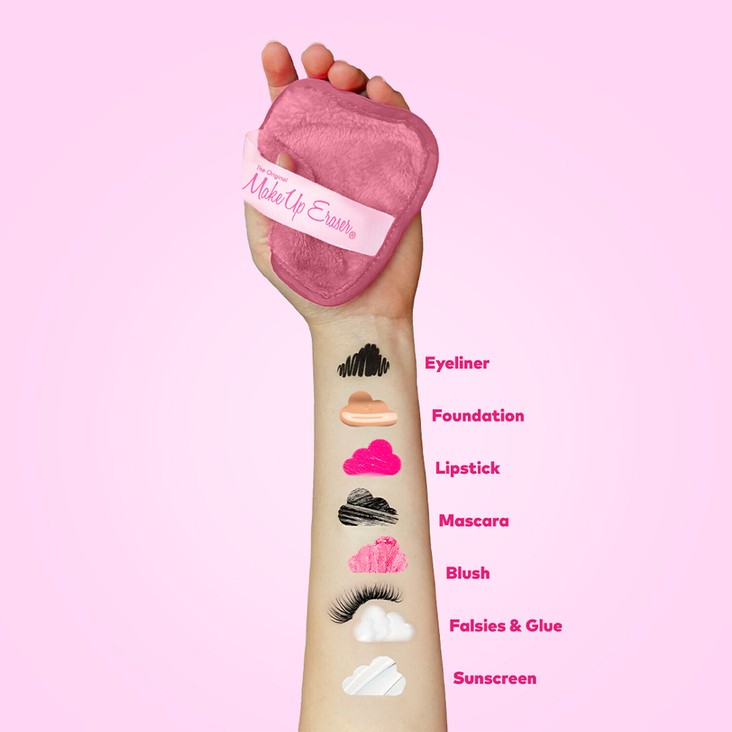 I'm Blushing - Serviette Démaquillante Réutilisable x7