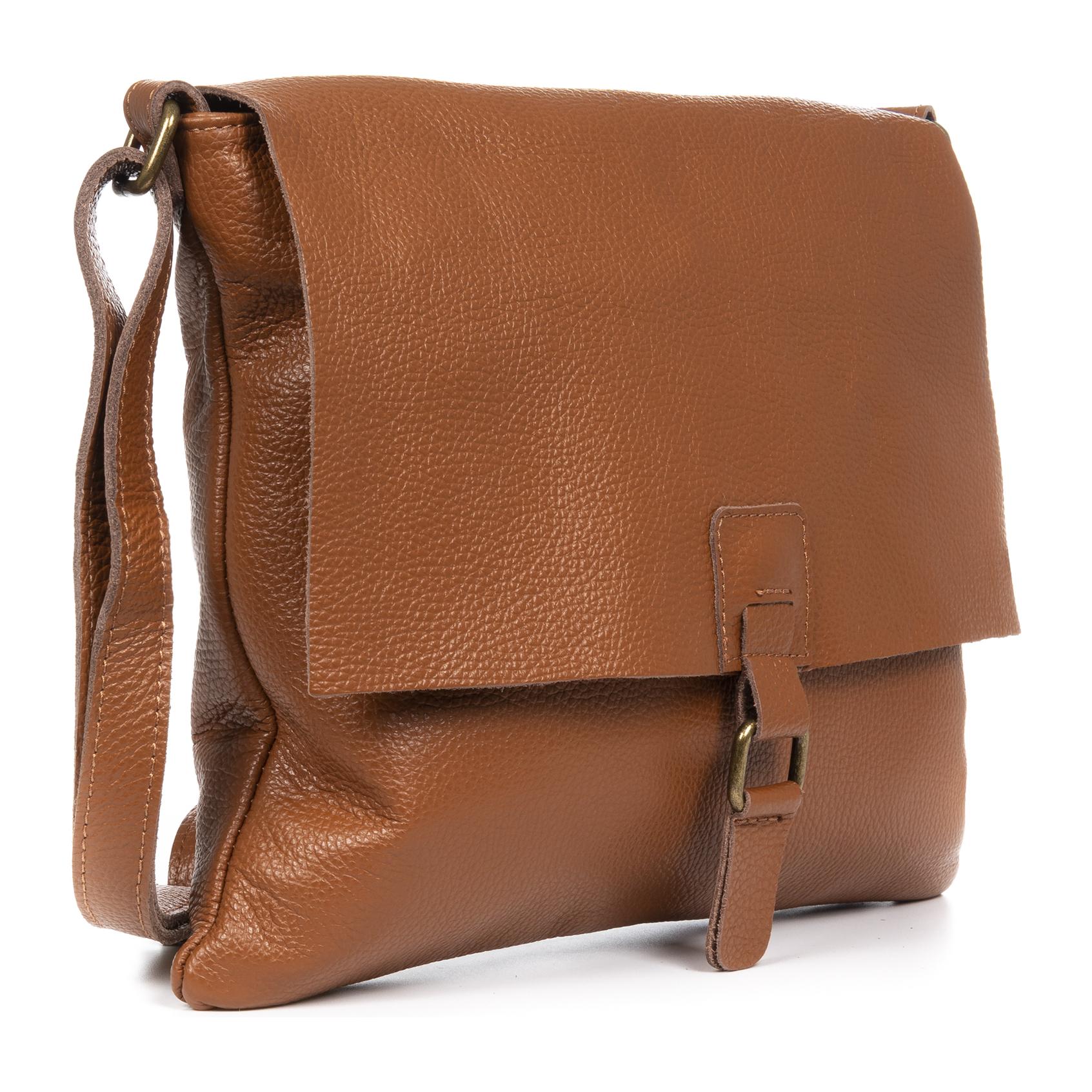 Abbadia Bolso Satchel Mujer.Piel auténtica Dollaro