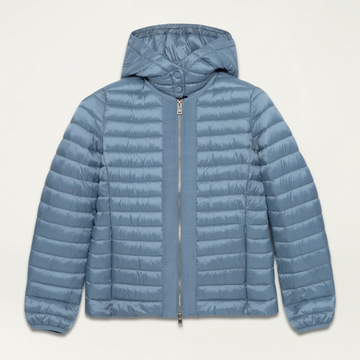 Oltre - Piumino lightweight con cappuccio staccabile - Azzurro