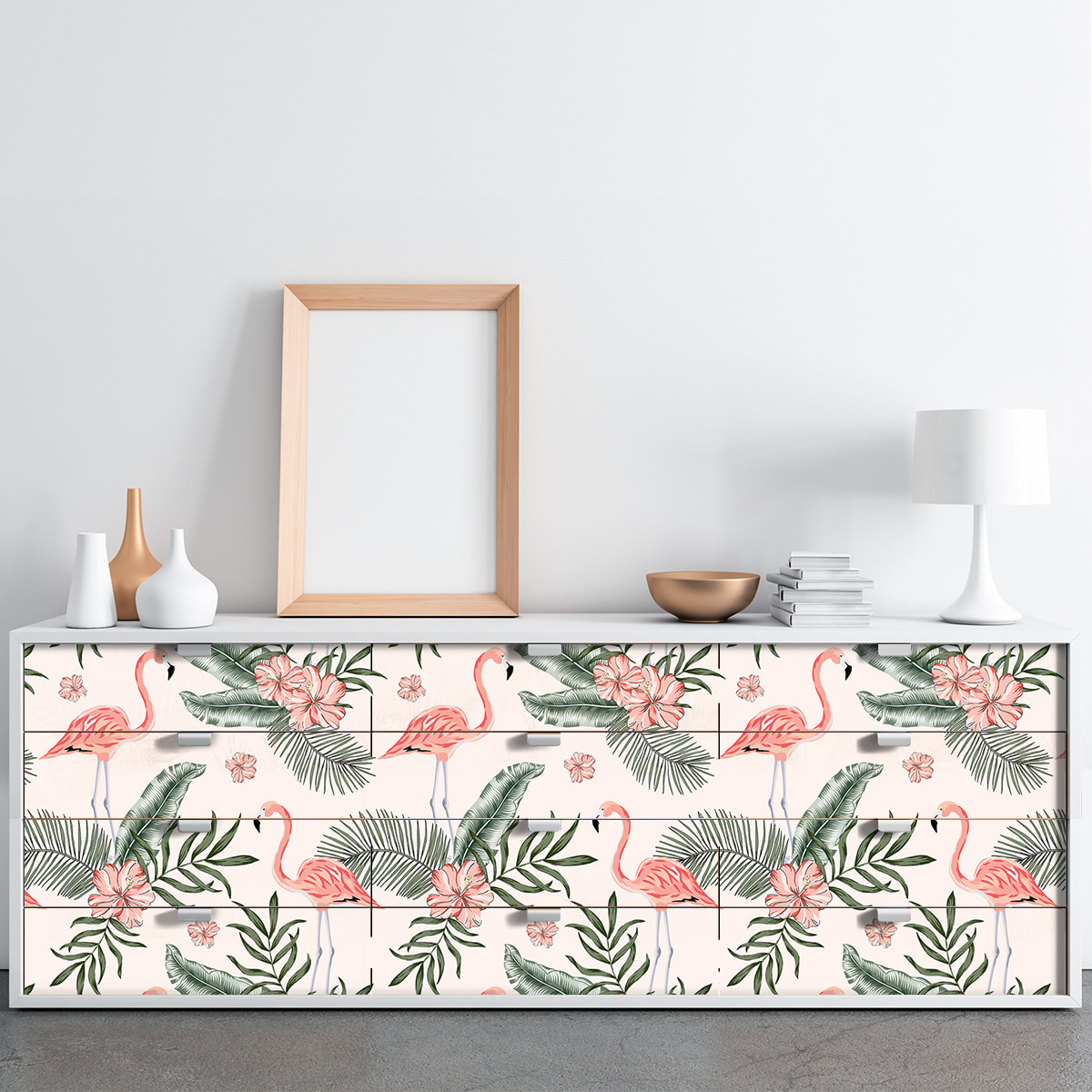 Sticker meuble tropical merehau 40 x 60 cm