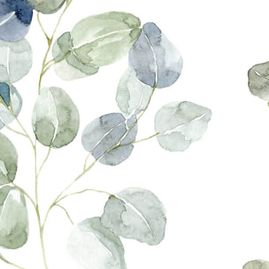 Tableau branchages eucalyptus aquarelle Toile imprimée