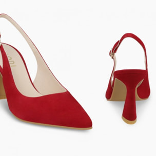 ZAPATOS DE SALÓN ROJOS RISEDIS