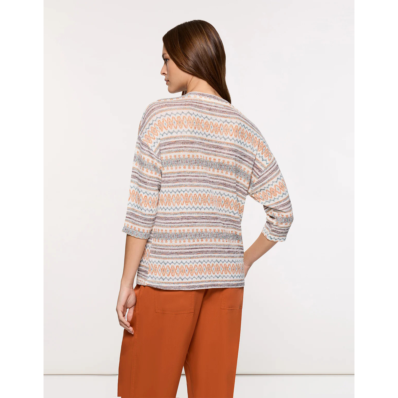 Camiseta Manga Larga Marrón - Arlie