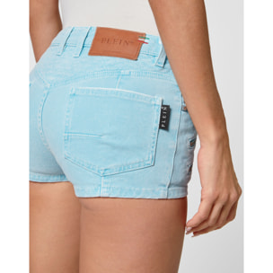 PHILIPP PLEIN Pantalones cortos vaqueros