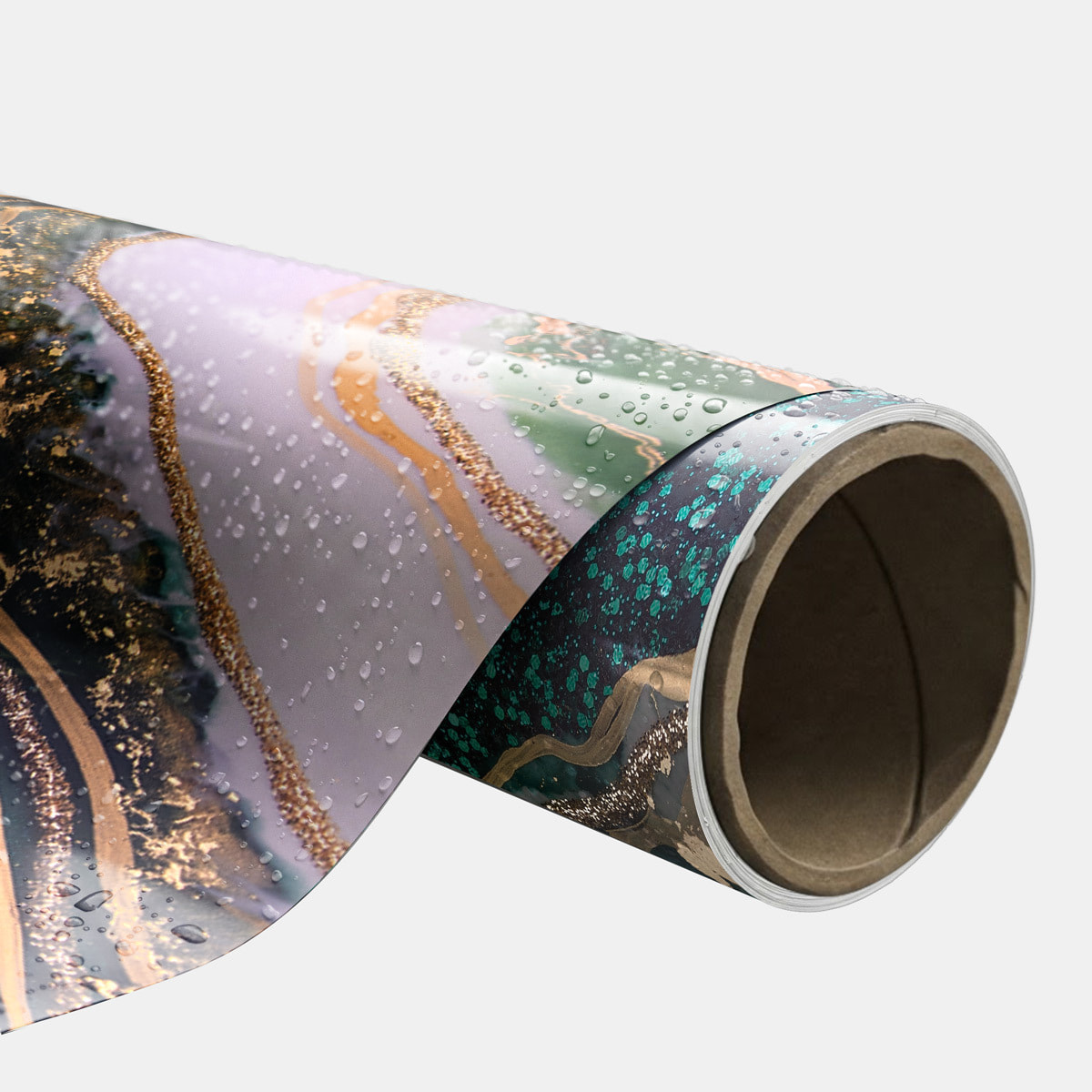 Sticker crédence adhésive - ÉMERAUDE - 60x100cm