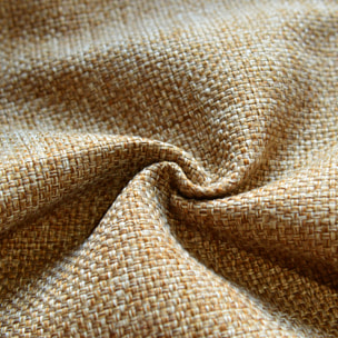 Rideau d'ameublement uni et natté - Ficelle