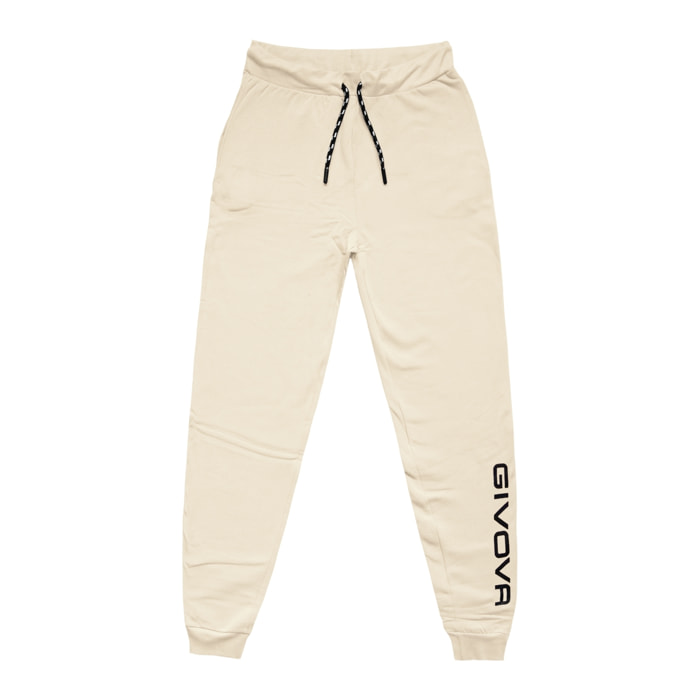 Pantalone Donna GIVOVA Cotone Felpato