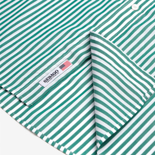 Camicie Sebago Uomo Donna Verde OAKLAND