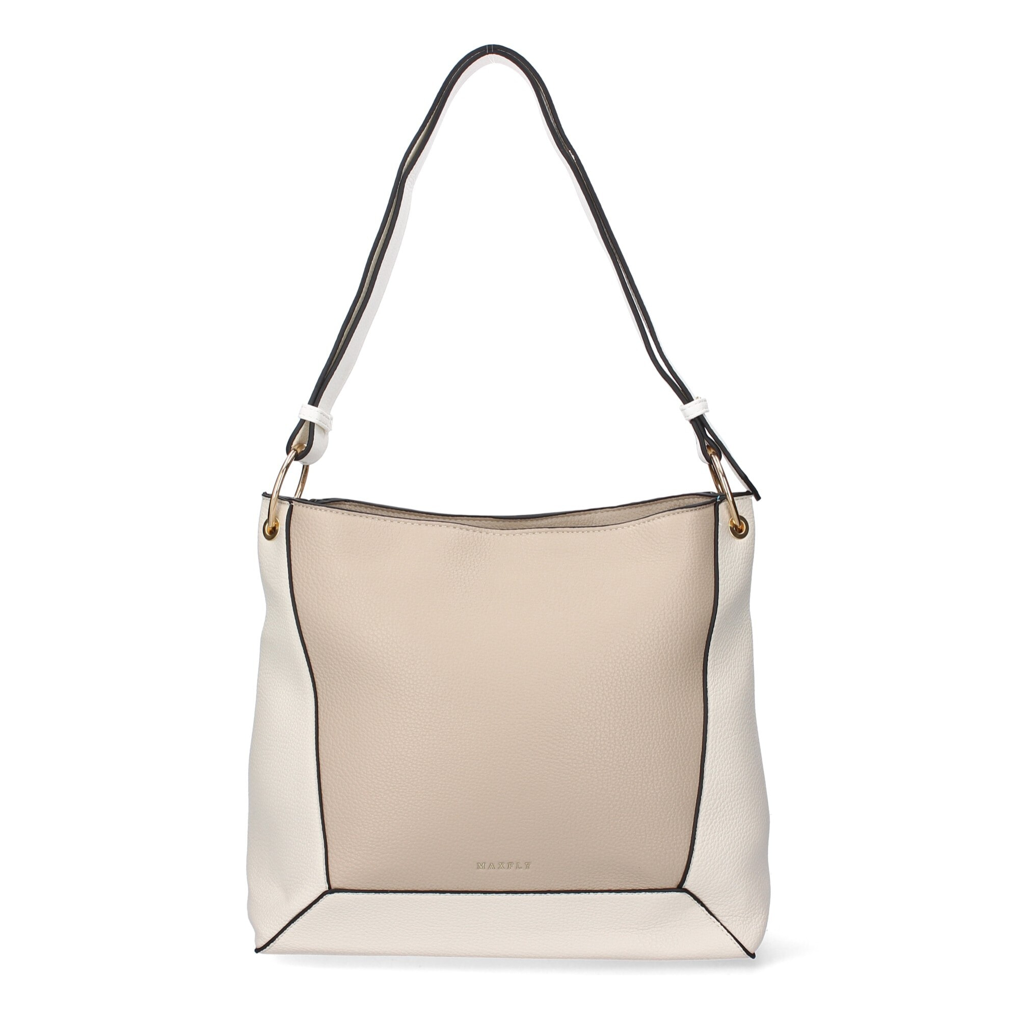 Bolso de hombro para mujer, diseño moderno elegante, compartimento principal con cremallera.