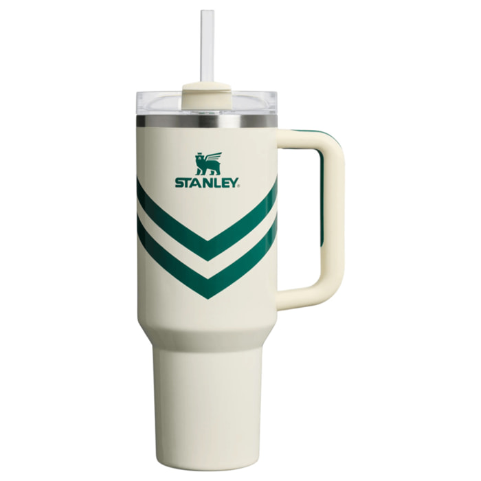 Botella de agua Isotermica - 1,18L - QUENCHER® H2.O FLOWSTATE™ TUMBLER - Courtside Cream