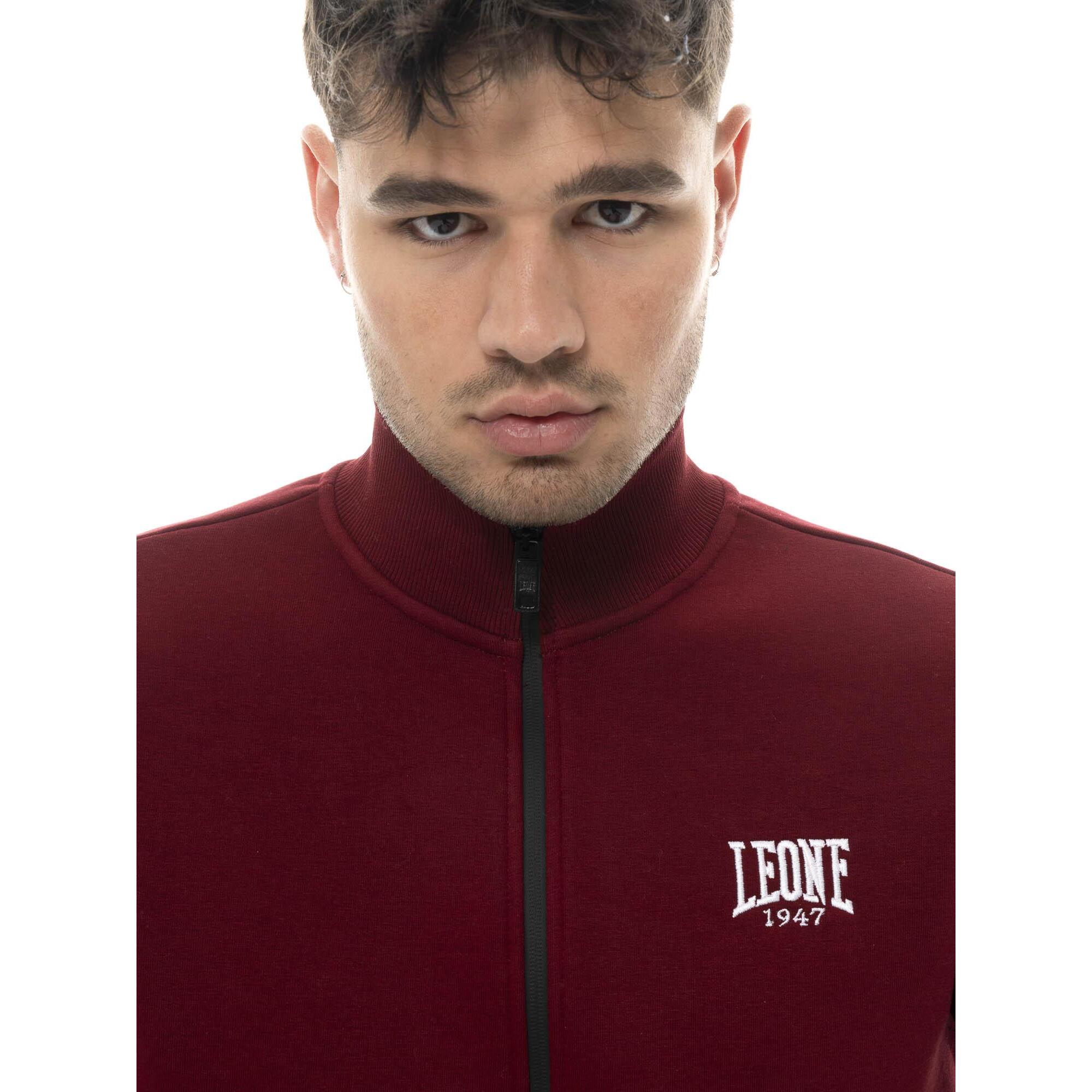 Tuta invernale uomo collo alto e zip, logo piccolo Leone 1947 Soft Basic