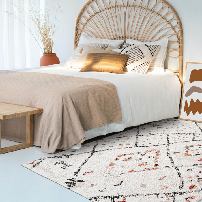 Tapis berbère tissé motifs tribaux FUSO
