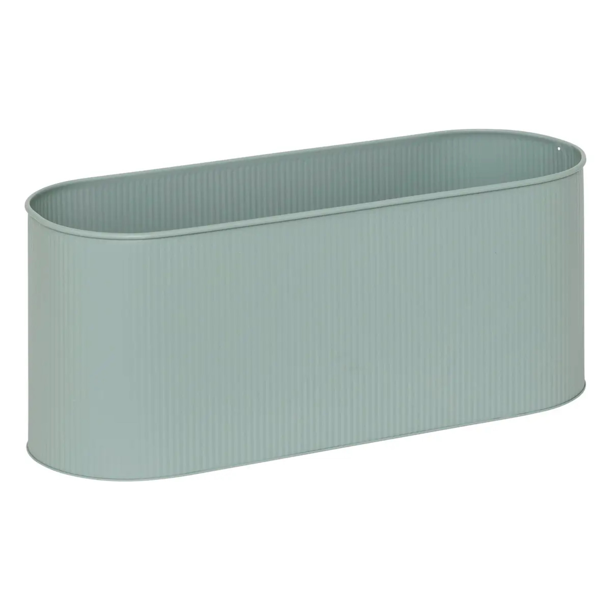 Jardinière "Aze" vert céladon L 47cm