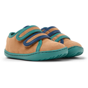 Zapatillas - CAMPER Peu Cami Kids Twins - Marron - Cuero de gamuza