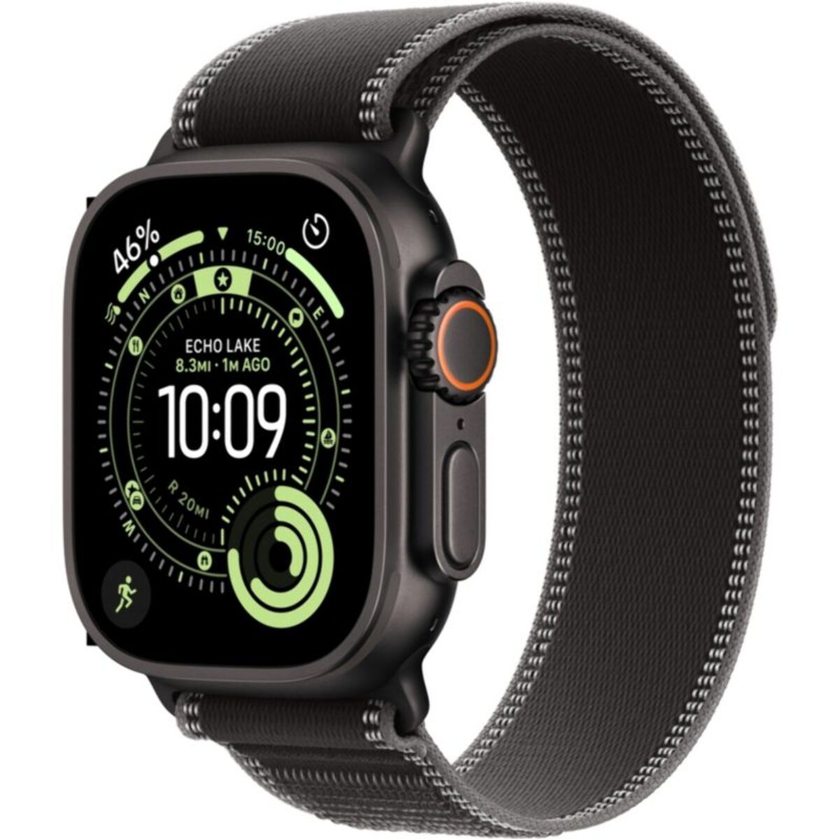 Montre connectée APPLE WATCH 49mm Tit Noir / Trail Ultra 3 S/M Cellular