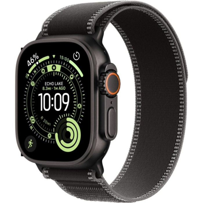 Montre connectée APPLE WATCH 49mm Tit Noir / Trail Ultra 3 S/M Cellular