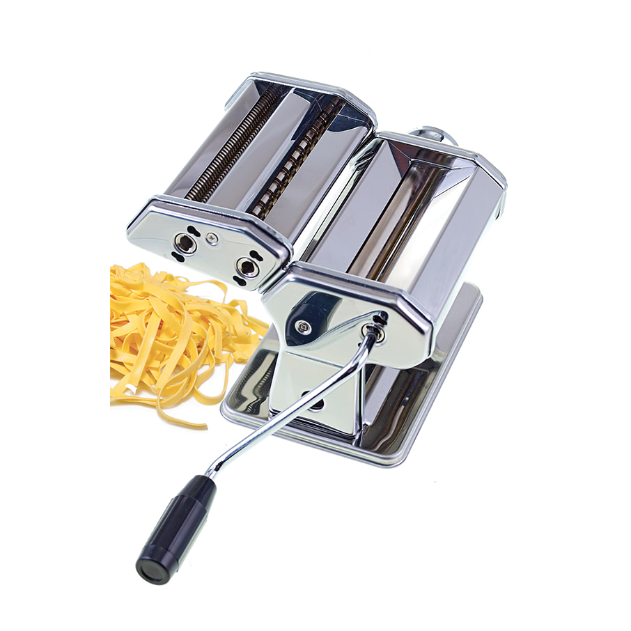 Machine à pâtes pro en inox + 2 formes de découpe