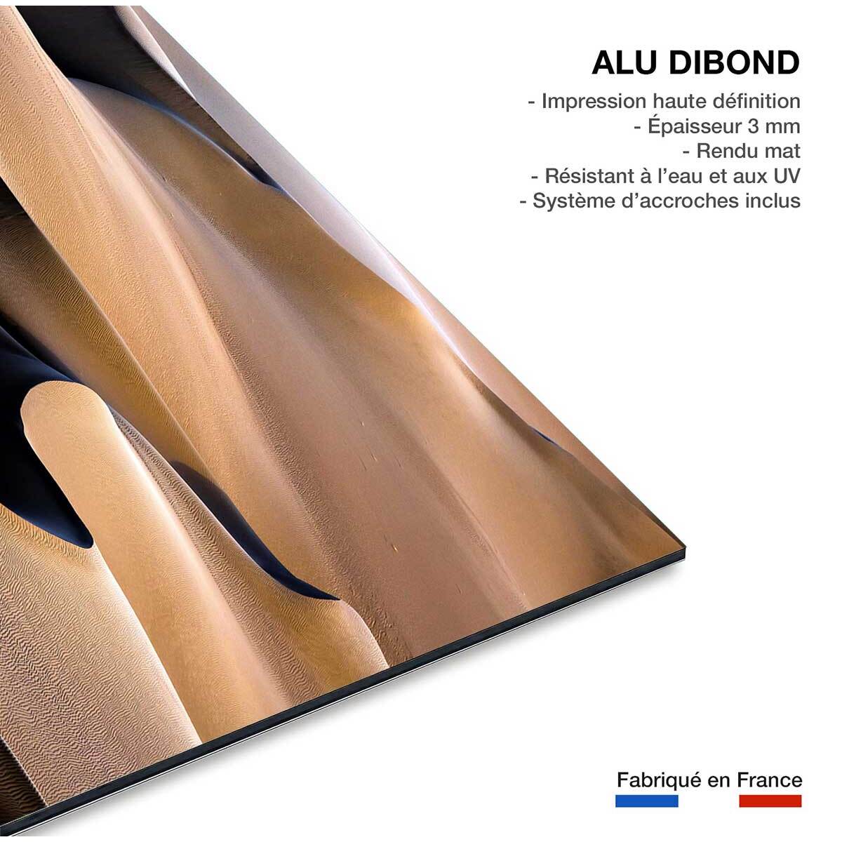 Tableau Vagues de sable Tableau alu Dibond