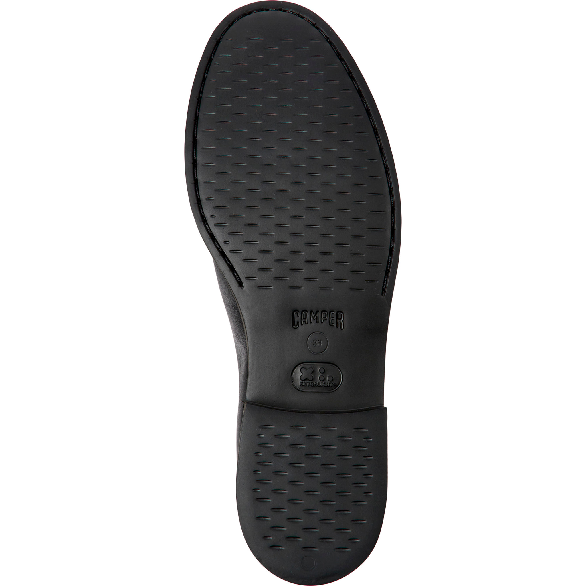 Scarpe stringate - CAMPER Iman - Nero - Pelle liscia