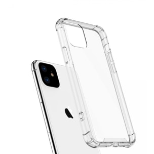 Coque compatible avec iPhone 11 Anti-Chocs avec Bords Renforcés en silicone Transparente