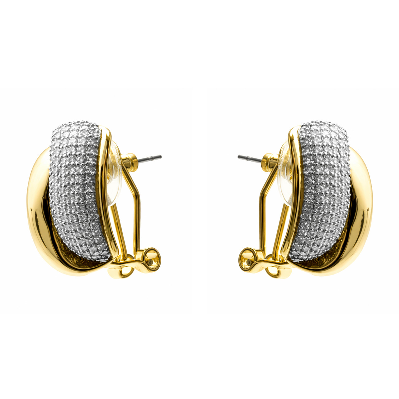 Pendientes Marin acabado oro amarillo 18k