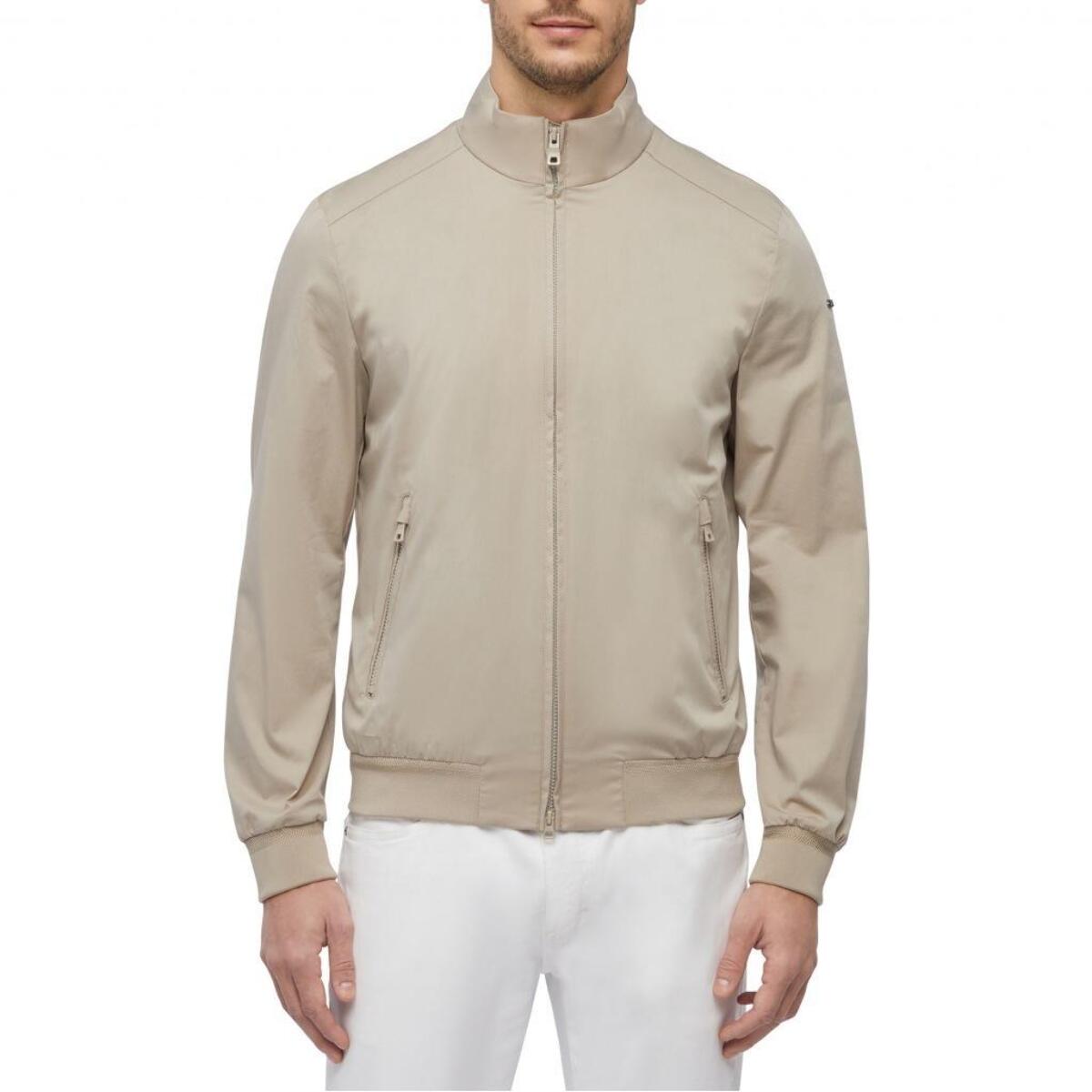 Chaquetas Hombre de la marca GEOX  modelo M EOLO BOMBER BLANCO