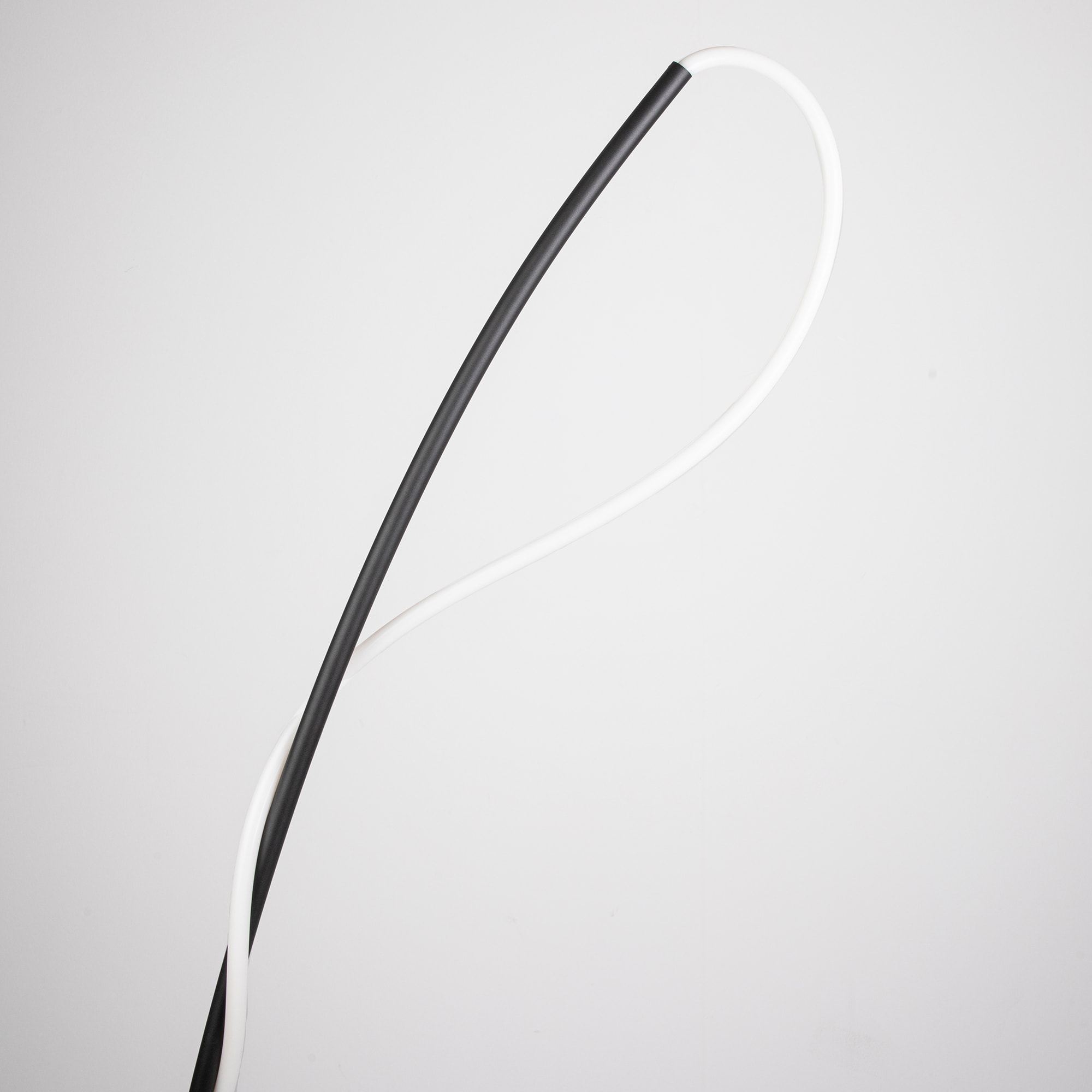 FORLIGHT PIE DE SALÓN IP20 TRESS LED 26 BLANCO NEUTRO - 4000K ON-OFF NEGRO 3099