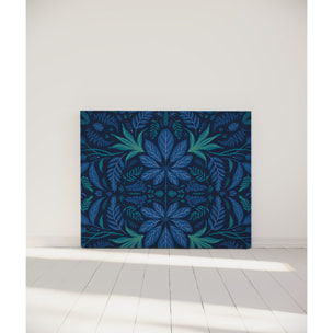 Tête de lit Kaléidoscope | Coloris Bleu prusse | Largeur au choix