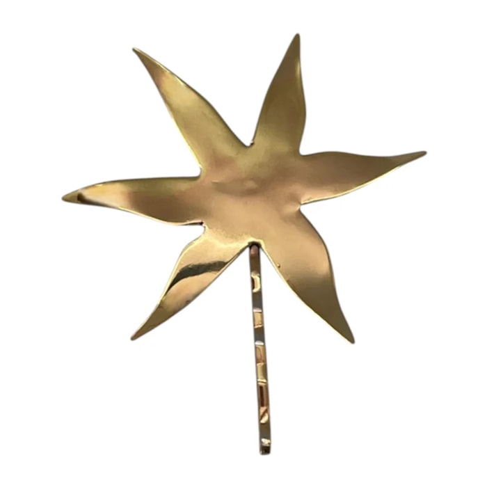 Horquilla estrella XXL laton dorado
