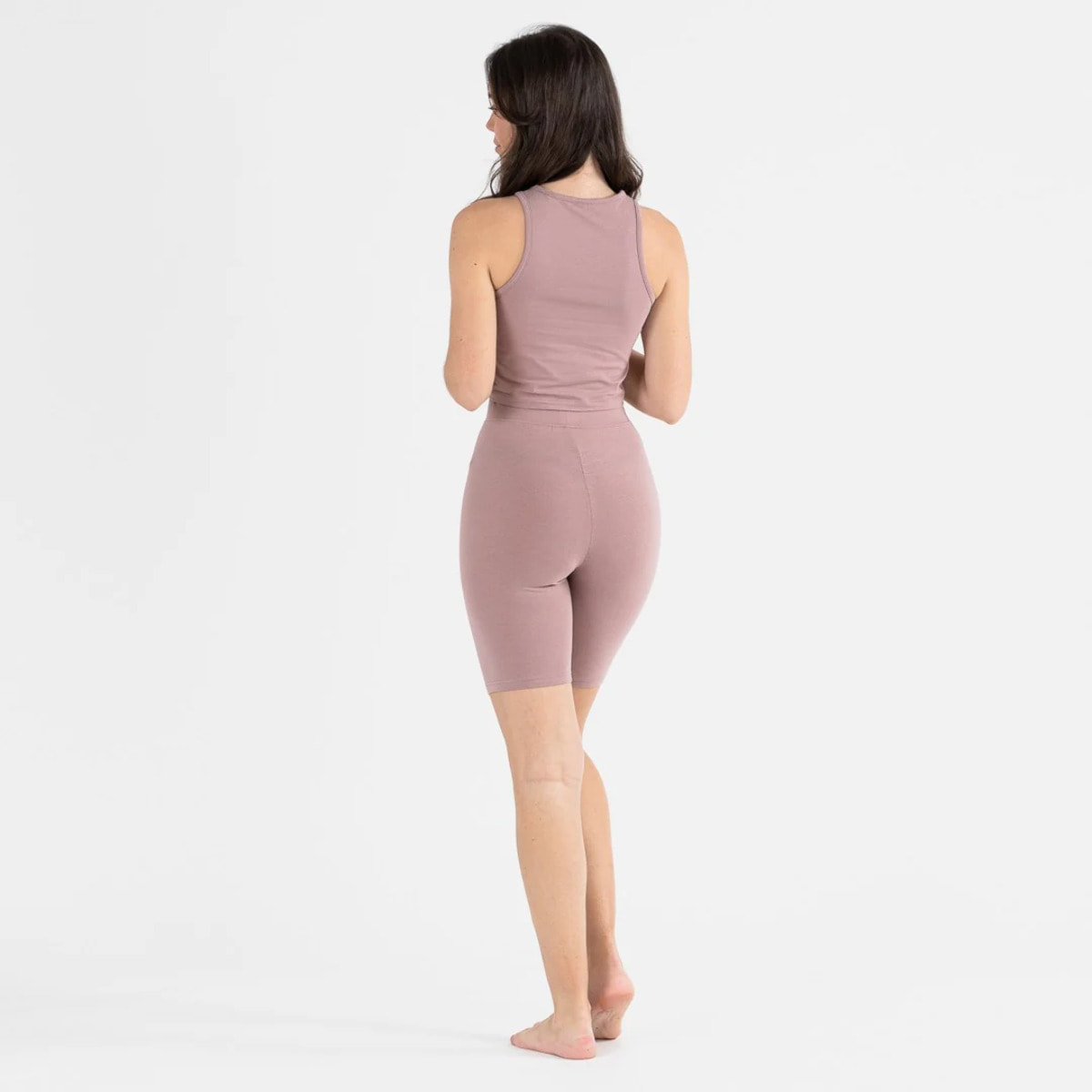 Conjunto deportivo culotte mujer malva