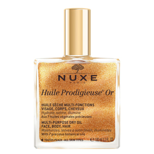 Huile Prodigieuse® Or  - Huile sèche multi-fonctions visage, corps, cheveux - Toutes peaux