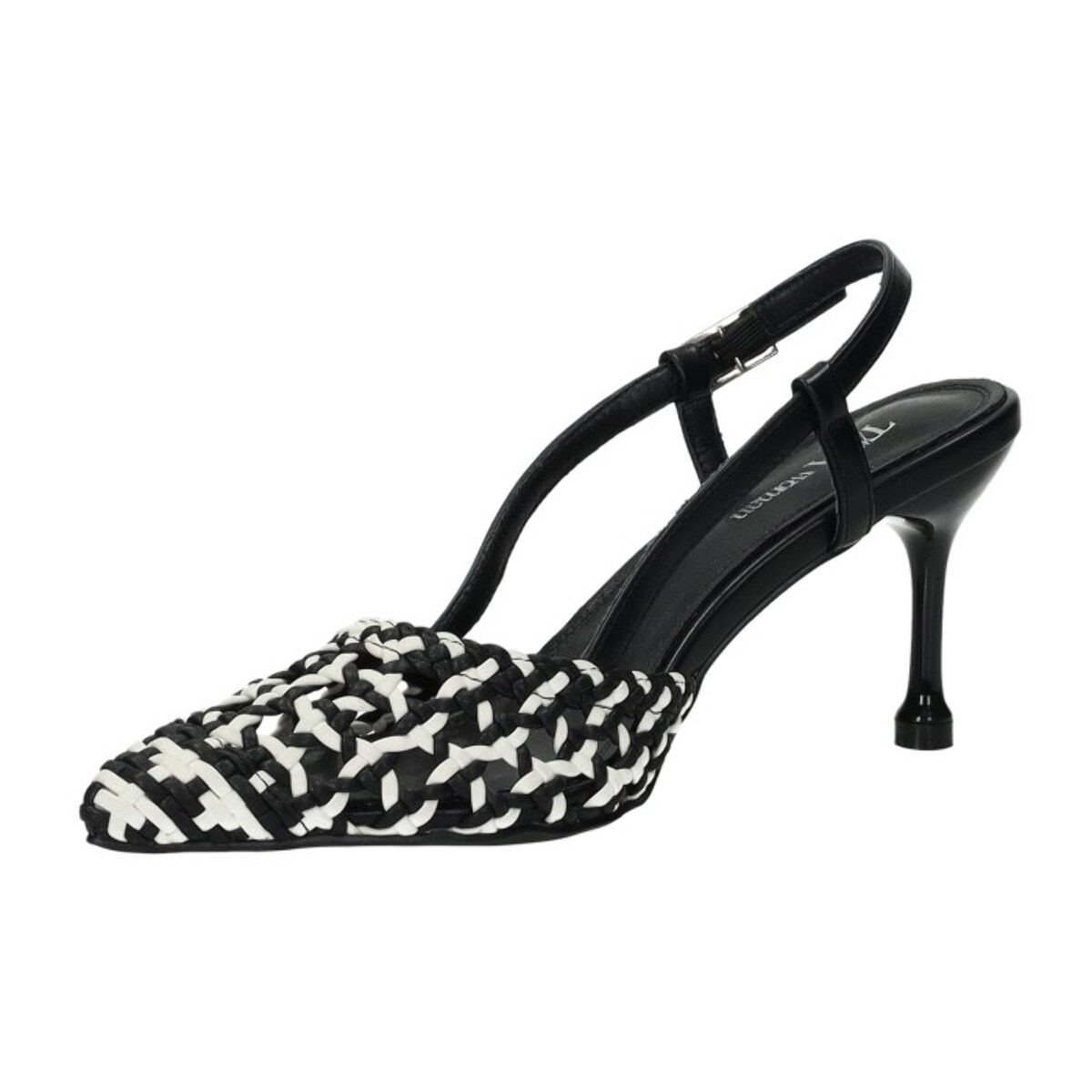 Décolleté sling back Donna Tata Italia Bianco