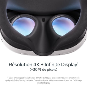 Casque de réalité virtuelle META Quest 3 512Go